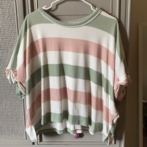 Soft pastel tee